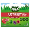 image:imageBlack Forest Juicy Burst Fruit Flavored Snacks Mixed Fruit Flavors 08 oz 70 countMixed Fruit