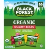 image:imageBlack Forest USDA Organic Gummy Bears  65 Pouches  08Oz Each65 Count Pack of 2