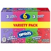image:imageNERDS Candy Dual Variety Pack Grape amp Strawberry Watermelon amp Cherry Crunchy Fruity Chews 99 oz Pack of 6165 Ounce Pack of 6
