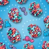 image:imageNERDS Gummy Clusters Candy Very Berry Crunchy and Gummy 185 ozVery Berry