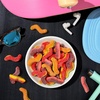 image:imageTrolli Peachie Os Rings Sour Gummy Candy 63 Ounce Bags Pack of 8Duo Crawlers