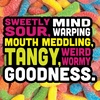 image:imageTrolli Peachie Os Rings Sour Gummy Candy 63 Ounce Bags Pack of 8Original