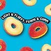 image:imageTrolli Peachie Os Sour Gummy Rings Candy 5 Pound Bulk BagPeach