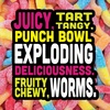 image:imageTrolli Sour Brite Crawlers Candy Very Berry Sweet and Sour Gummy Worms 72 ozFruit Punch