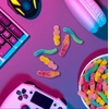 image:imageTrolli Sour Brite Squad Gummy Candy Sour Gummy Worms 63 oz Pack of 8