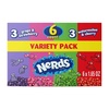 image:imageNERDS Candy Dual Variety Pack Grape amp Strawberry Watermelon amp Cherry Crunchy Fruity Chews 99 oz Pack of 6165 Ounce Pack of 6