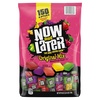 image:imageNow and Later Giant Chewy Original Mix Candy Mixed Fruit Chew Candy 38 Ounce Tub90 Ounce 150 Count