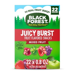image:imageBlack Forest Juicy Burst Fruit Flavored Snacks Mixed Fruit Flavors 08 oz 70 countMixed Fruit
