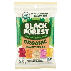 image:imageBlack Forest Organic Gummy Bears Candy 45 Ounce Bags Pack of 12