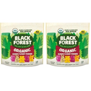 image:imageBlack Forest USDA Organic Gummy Bears  65 Pouches  08Oz Each11 LB Pack of 2