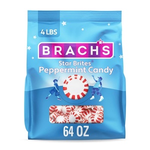 image:imageBrachs Star Brites Peppermint Individually Wrapped Real Peppermint Oil 64 oz 360Count4 Pounds