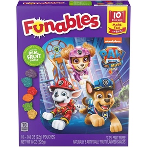 image:imageFunables Fruity Snacks Super Mario Assorted Fruit Flavored Snacks 08 oz 10 ctPaw Patrol