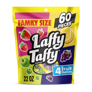 image:imageLaffy Taffy Assorted Mini Bars Individually Wrapped Fruit Flavored 22 OZ