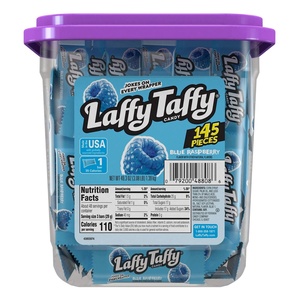 image:imageLaffy Taffy Candy Banana Flavor Individually Wrapped Candy 145 PiecesBlueRaspberry