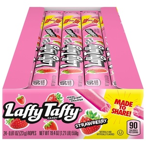 image:imageLaffy Taffy Rope Candy Sour Apple Flavor 081 Ounce Ropes Pack of 24Strawberry