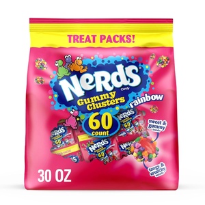 image:imageNERDS Gummy Clusters Candy Very Berry Crunchy and Gummy 185 ozRainbow