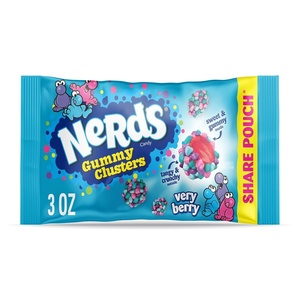 image:imageNerds Gummy Clusters Candy Very Berry Crunchy and Gummy 3 Ounce3 Ounce Pack of 1