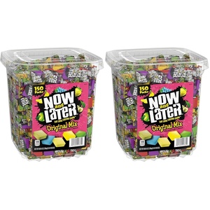 image:imageNow amp Later Original Mix Individually Wrapped Mixed Fruit Chew Candy 150 Pieces90 Ounce Pack of 2
