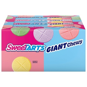 image:imageSweeTARTS Giant Chewy Candy Sweet and Tart 135 oz 36 countAssorted
