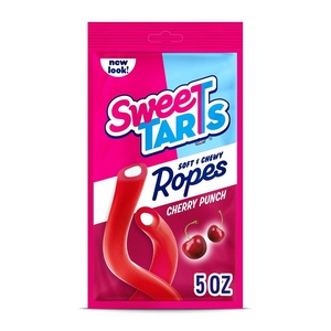 image:imageSweeTARTS Ropes Candy Cherry Punch Soft and Chewy 5 oz