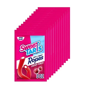 image:imageSweeTARTS Ropes Cherry Punch Candy 3 Ounce Pouch Pack of 12Cherry Punch