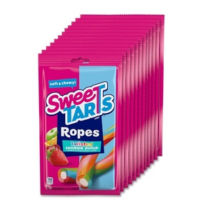 image:imageSweeTARTS Twisted Rainbow Ropes 5 oz Bag pack of 12