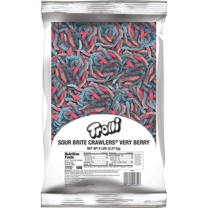image:imageTrolli Peachie Os Sour Gummy Rings Candy 5 Pound Bulk BagVery Berry