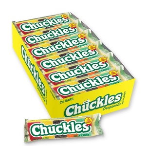 image:imageWonka Chuckles Original Jelly SugarCoated Candies Fruit Flavored Candy 2 Ounce Bars Pack of 24